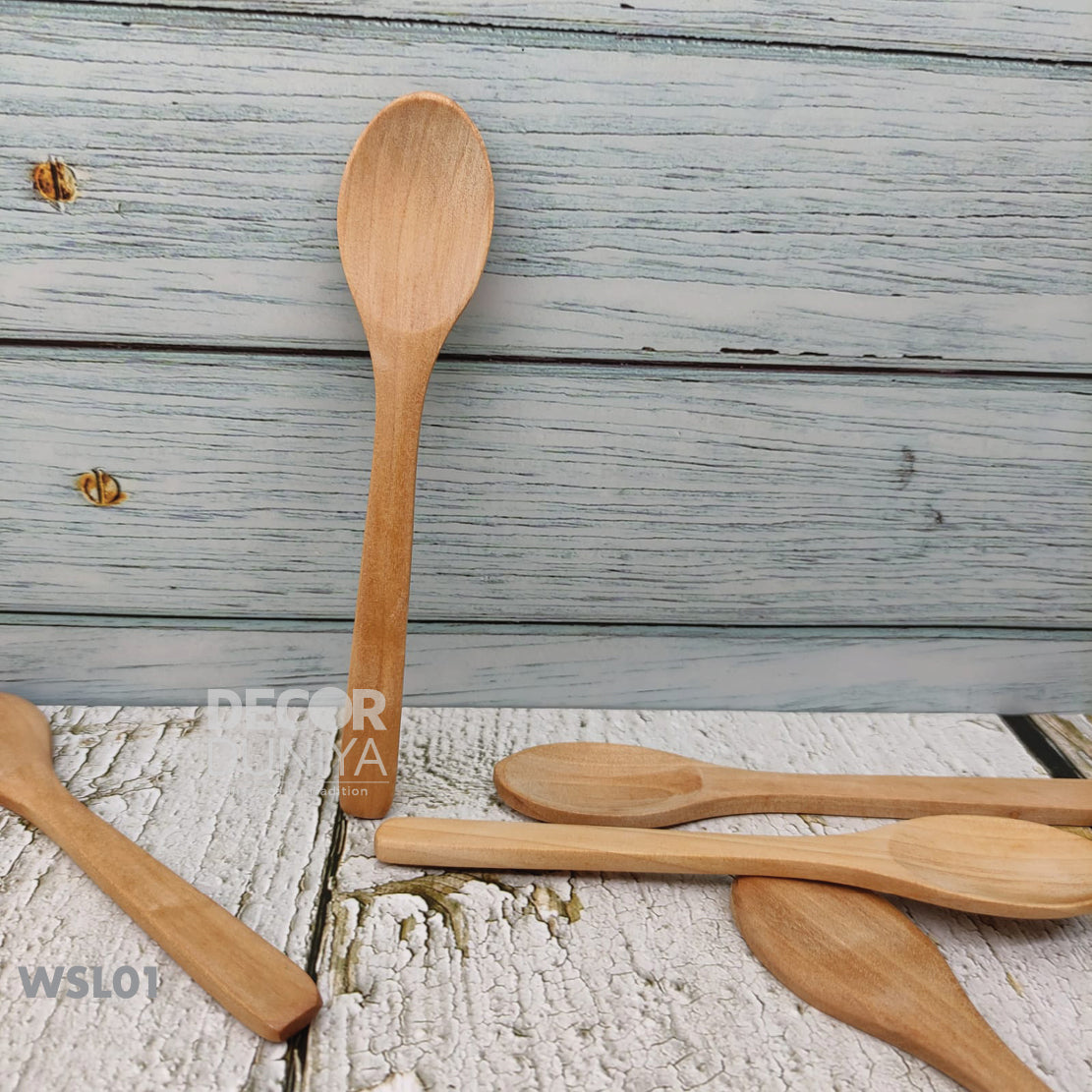 Wooden Spoon Set of 6 pcs - WSL01