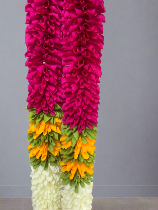 Fabric Door Thoranam set of 3 pcs - FT104