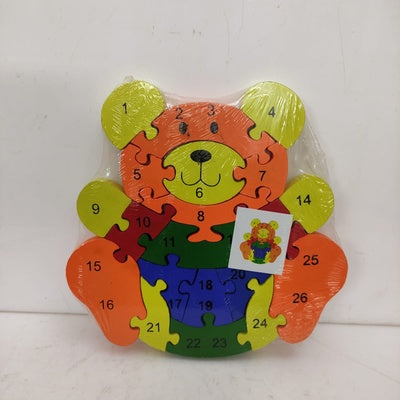Wooden Toy - Puzzle Game - Size - Height - 8.5 inches