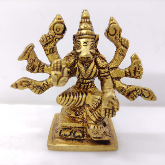 Sri Varahi Amman Statue | Varahi Amman Silai (Brass, Gold) -VA02