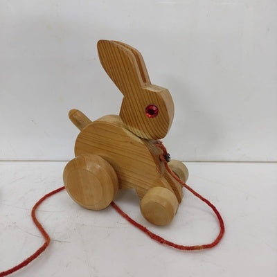 Wooden Toy - Rabbit - Size - Width - 5.5 inches x Height - 6.5 inches