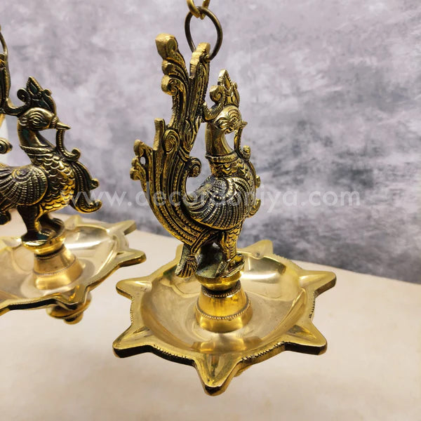 Hanging Vilakku - 7 Mugam - 7FH1