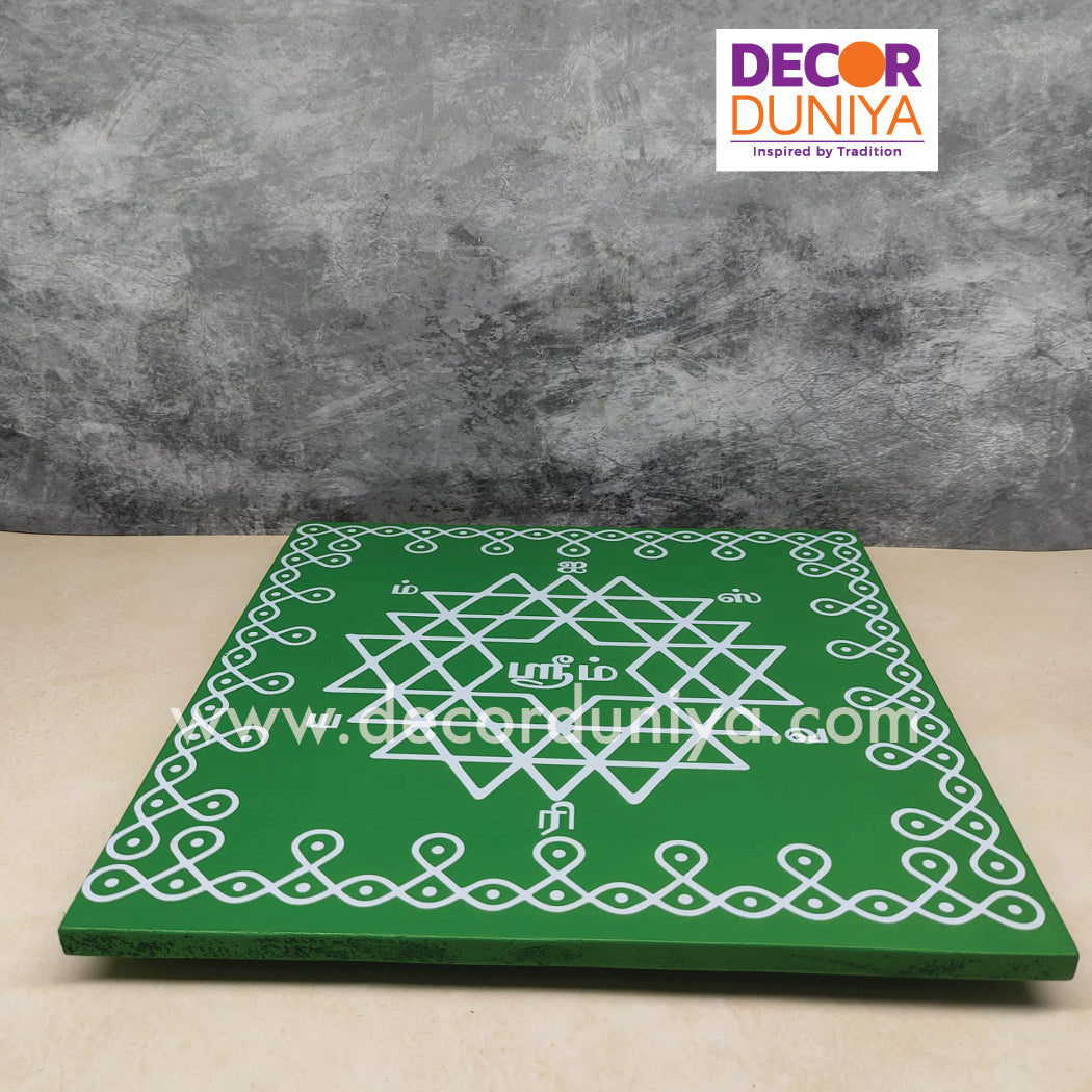Wooden Kolam Manai - A02