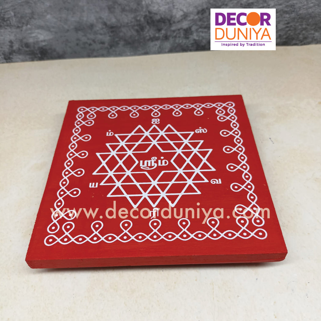 Wooden Kolam Manai - AK6R-C