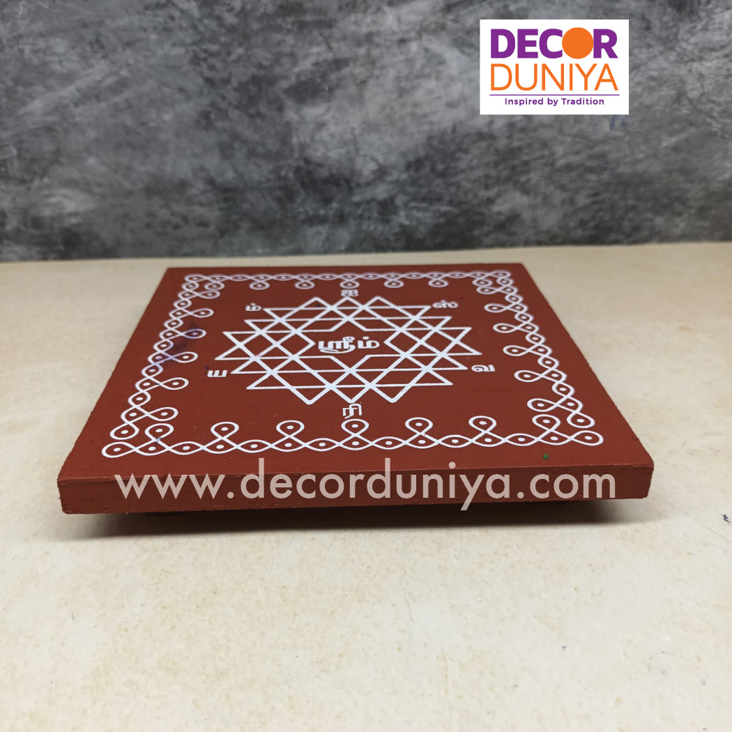 Wooden Kolam Manai - AK04