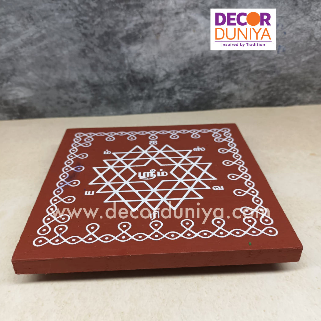 Wooden Kolam Manai - AK04