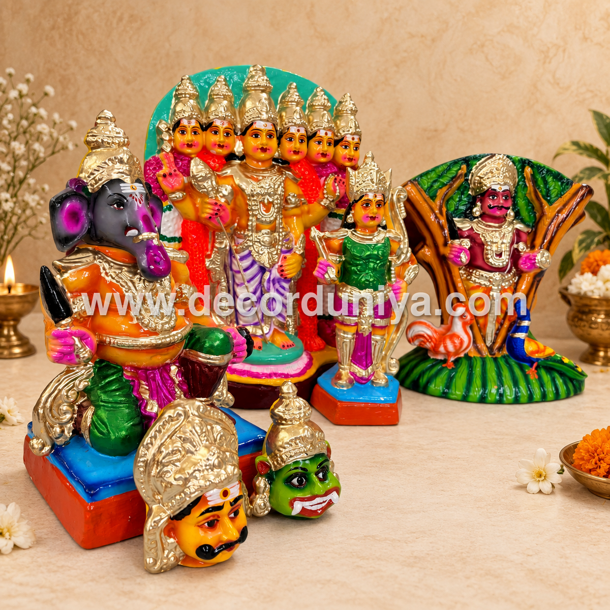 Thiruchendur Soorasamharam Set - ANK82