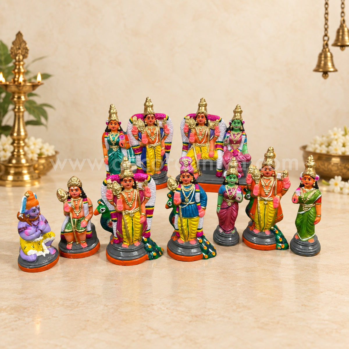 Arupadai Veedu Murugar Set - TK10-PR