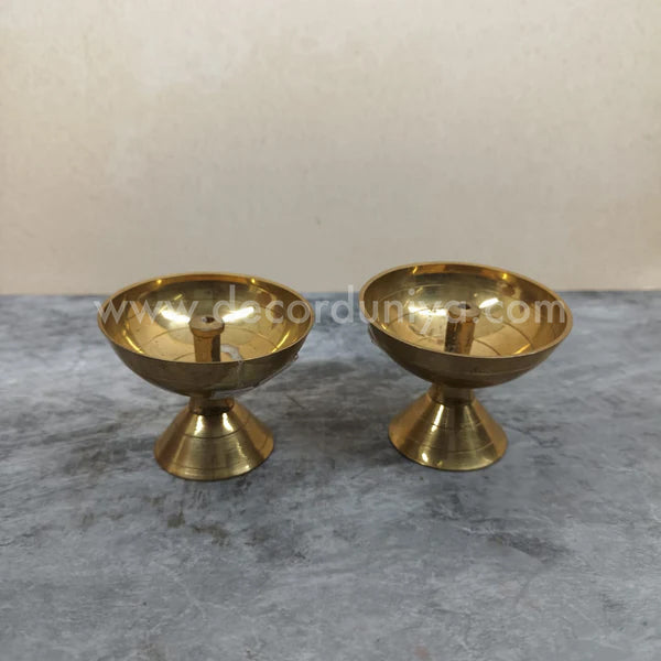 Brass Vilakku - Set of 2 Pcs - B5