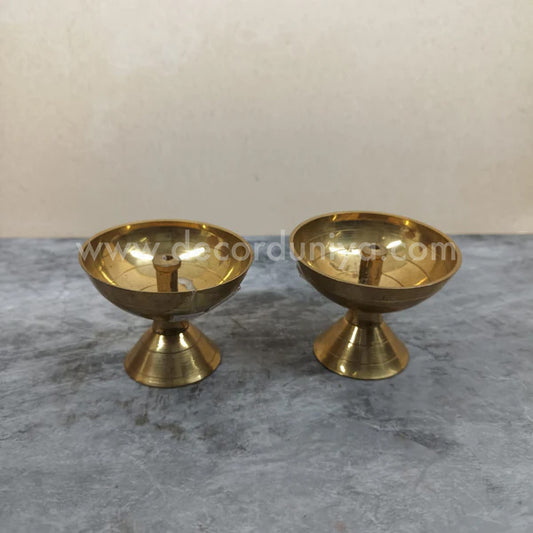 Brass Vilakku - Set of 2 Pcs - B5