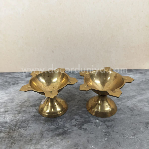 Brass Vilakku - Set of 2 Pcs - B6