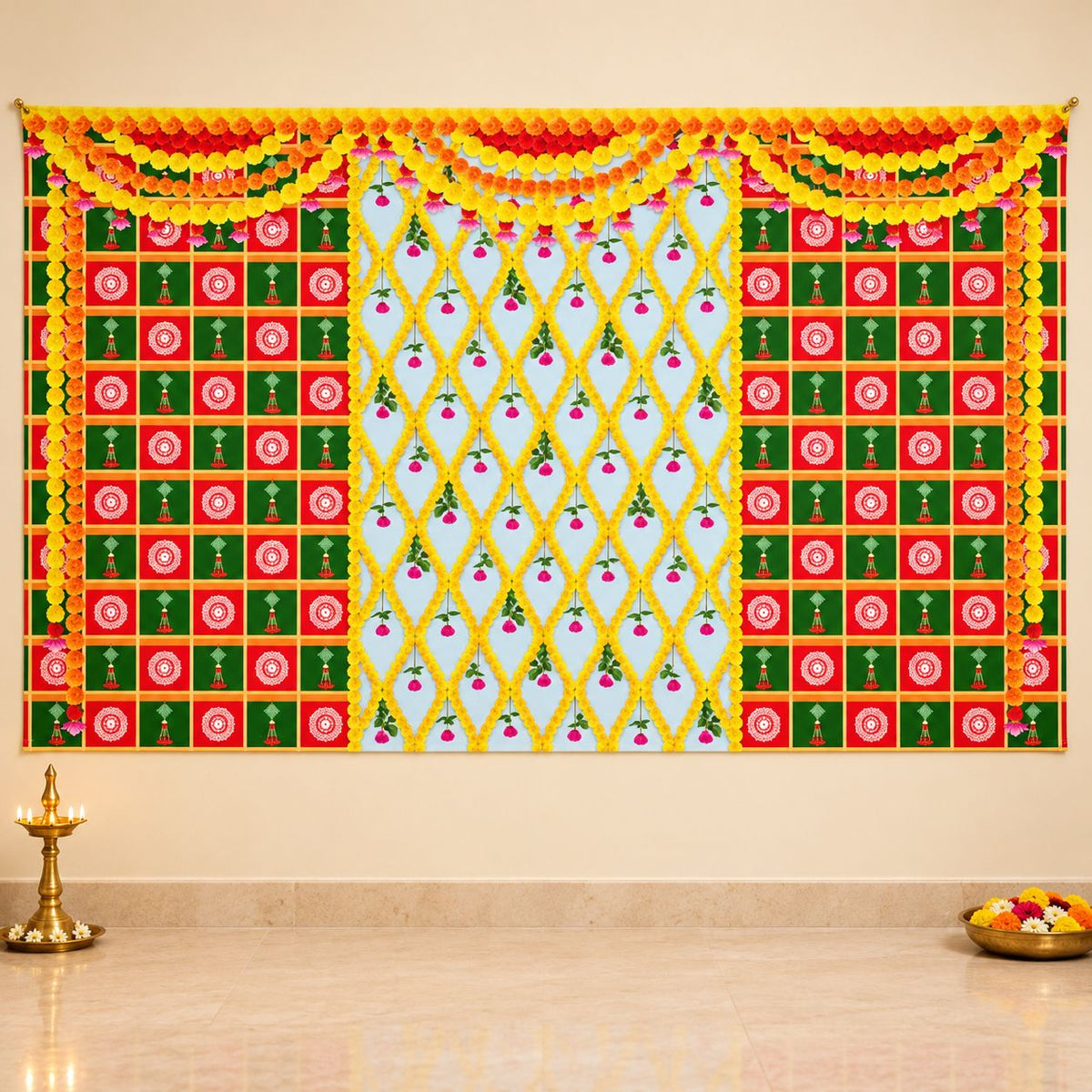 Pooja Backdrop - BD8-PR