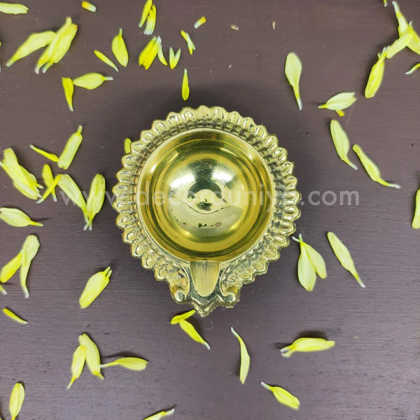 Brass Designer Vilakku - BR4-C