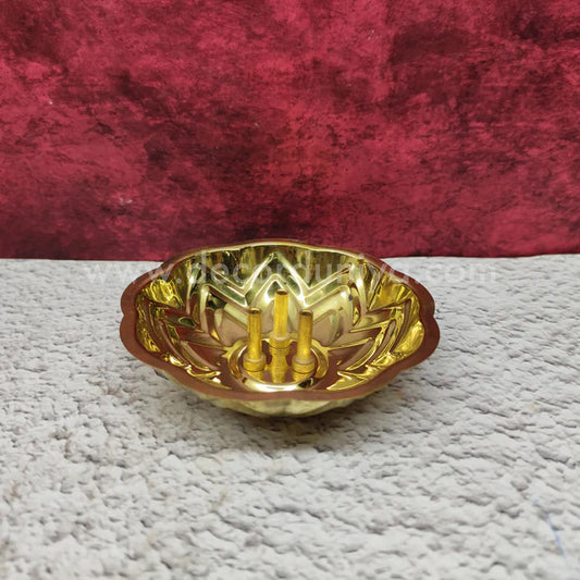 Brass Agarbathi Stand - BR51-PR