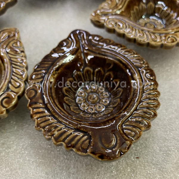 Ceramic Agal Vilakku - Diya - CA11