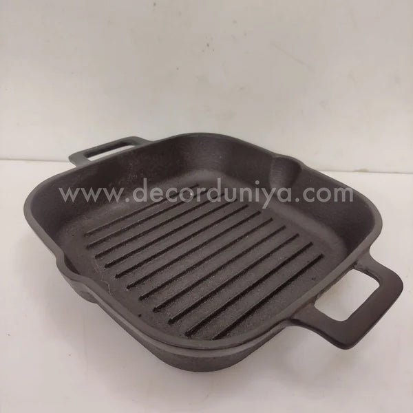 Grill Pan | Seasoned - (Treated) Cast Iron - CIGP0001