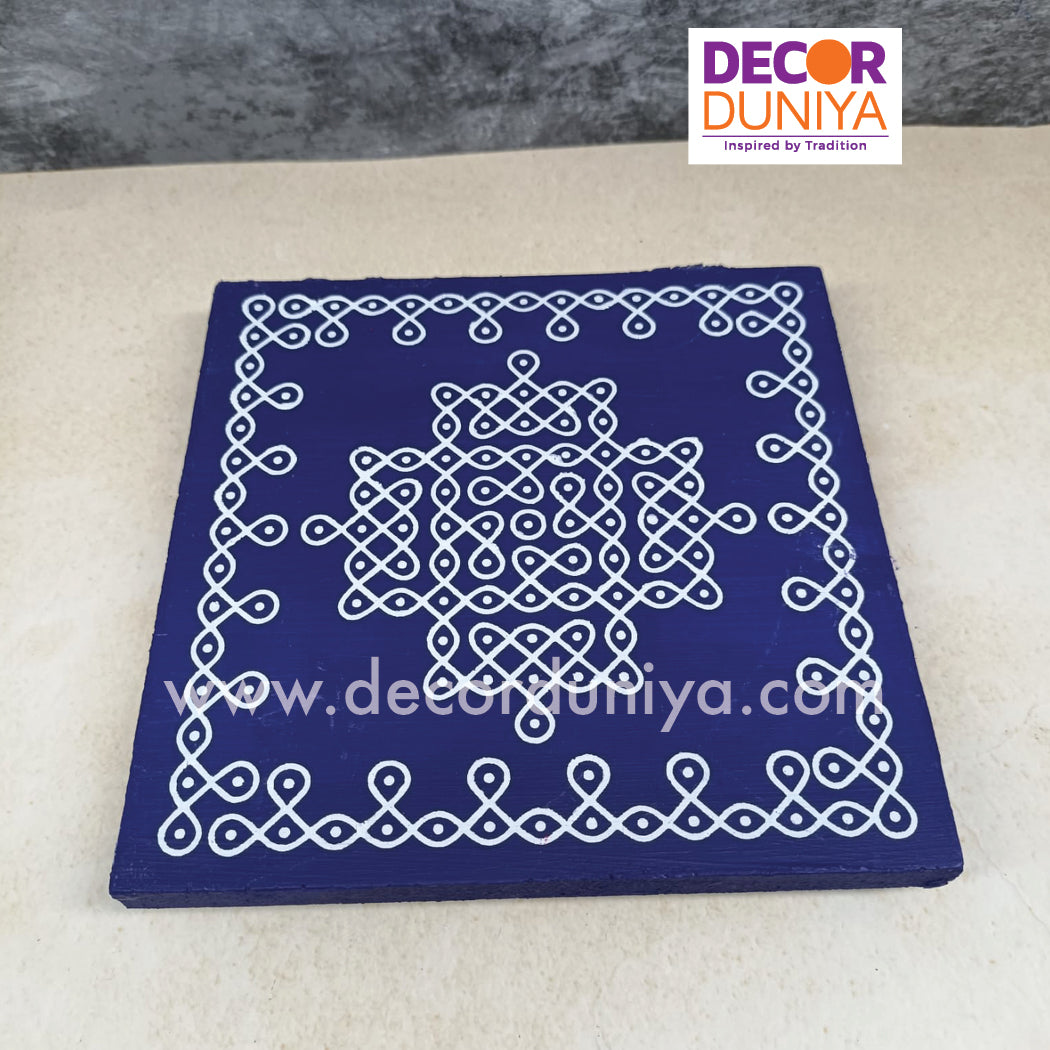 Wooden Kolam Manai - KKB6-C