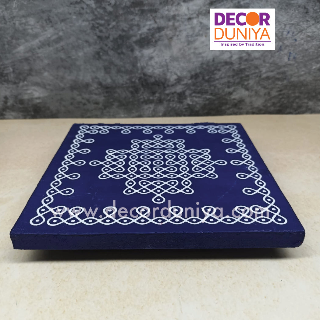 Wooden Kolam Manai - KKB6-C