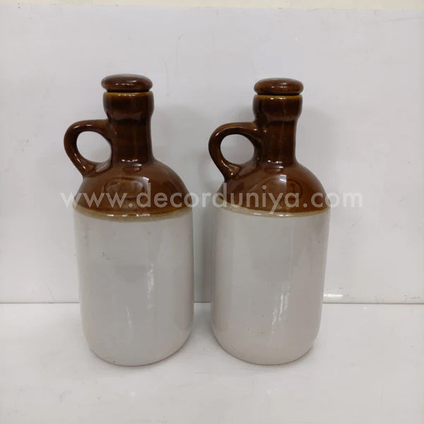 Ceramic Oil Dispenser - COD0002 - Set of 2 Pcs