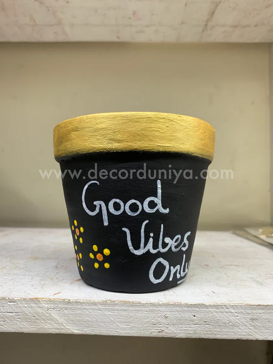 Handpainted Clay Pots - Table Decors - CP19