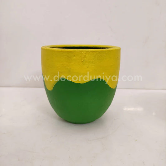 Handpainted Clay Pots - Table Decors - CP25