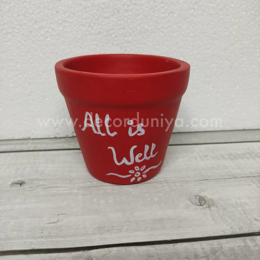 Handpainted Clay Pots - Table Decors - CP30