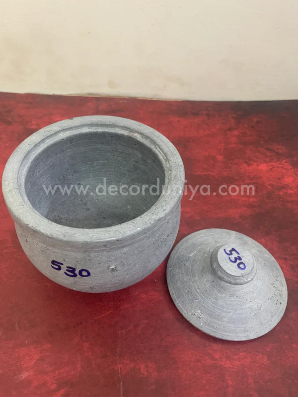 Fine Finish Kalchatti Curd Pot - Storage Pot - CPS5