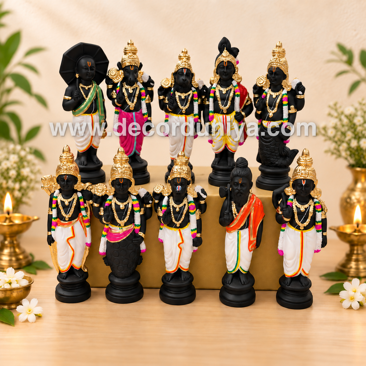 Dasavathaaram | Decor Duniya Golu Doll | Navaratri Golu Dolls - SAP51
