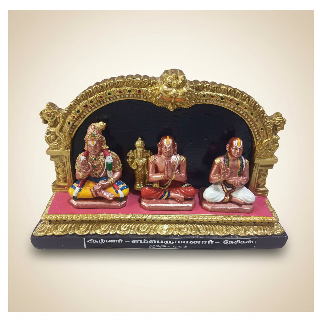 Ramanujar Desigar Nammalwar | Fibre Golu Bommai | Decor Duniya Golu Dolls | Navaratri Golu Bommai - DN105