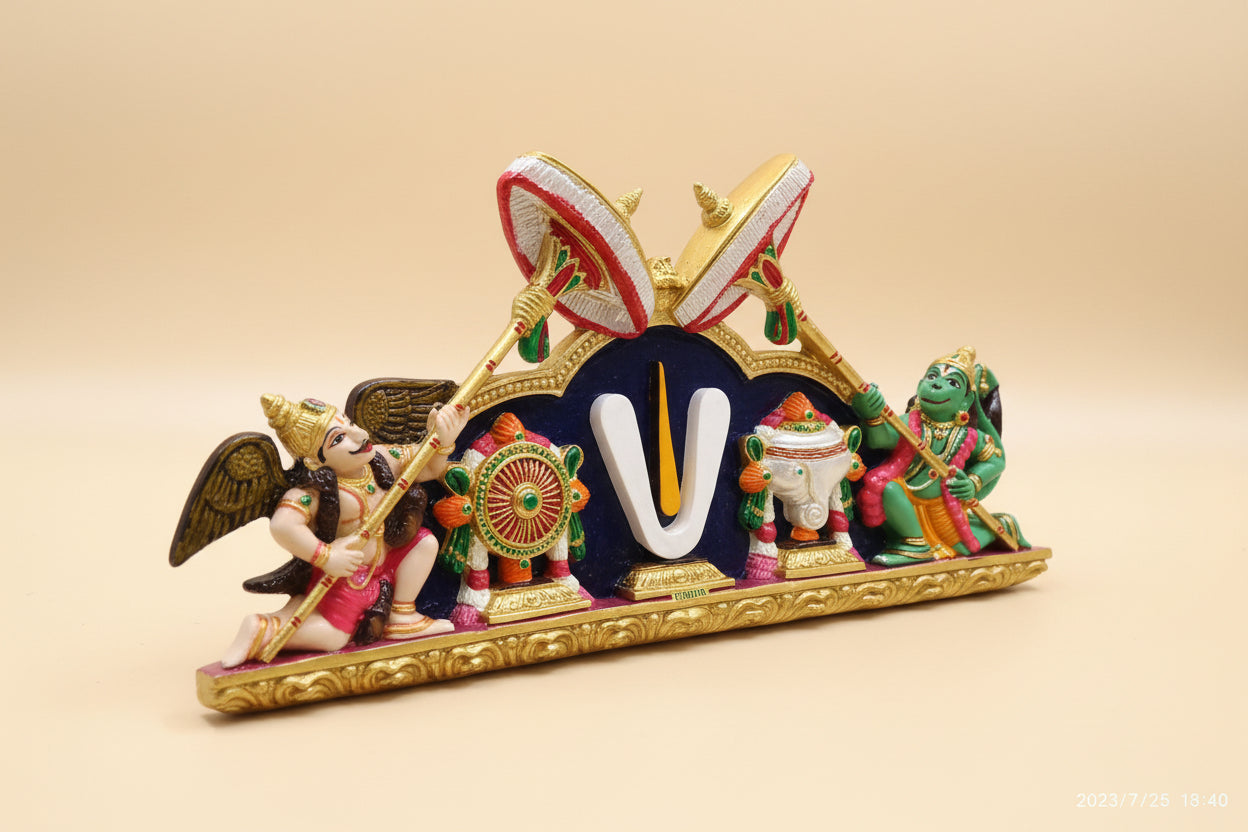 Thiruman Sangu Chakram Garudan Hanuman | Fibre Golu Bommai | Decor Duniya Golu Dolls | Navaratri Golu Bommai - DN89