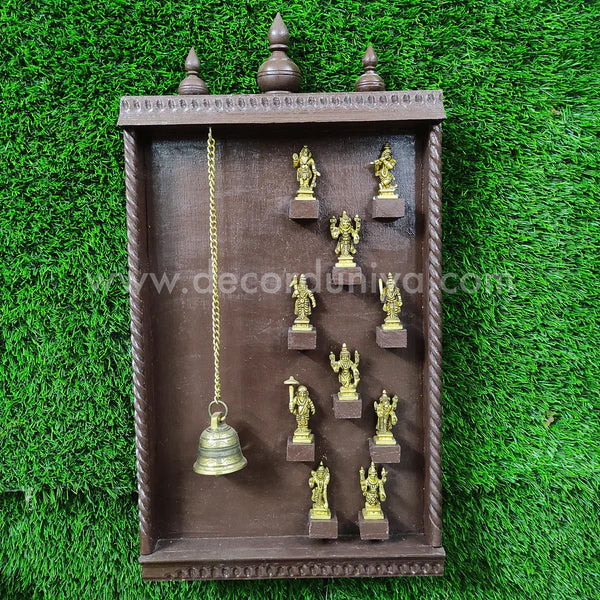 Wooden Dasawatharam Wall Decor-DS7
