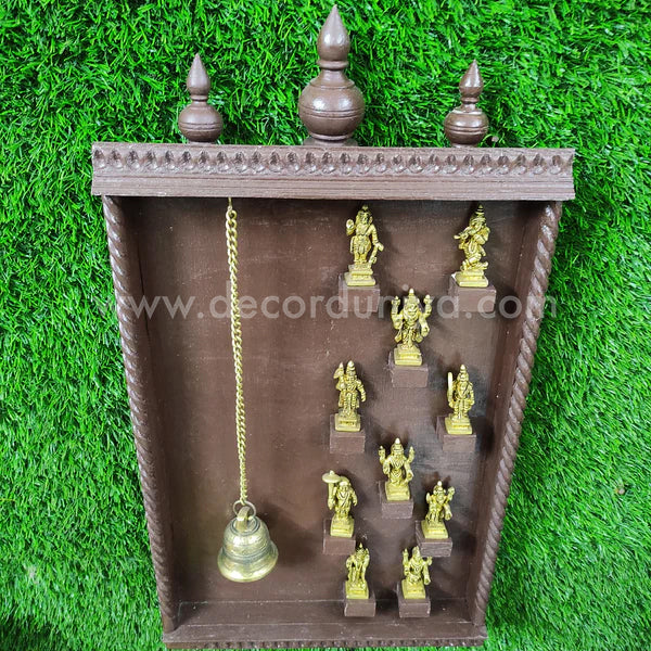 Wooden Dasawatharam Wall Decor-DS7