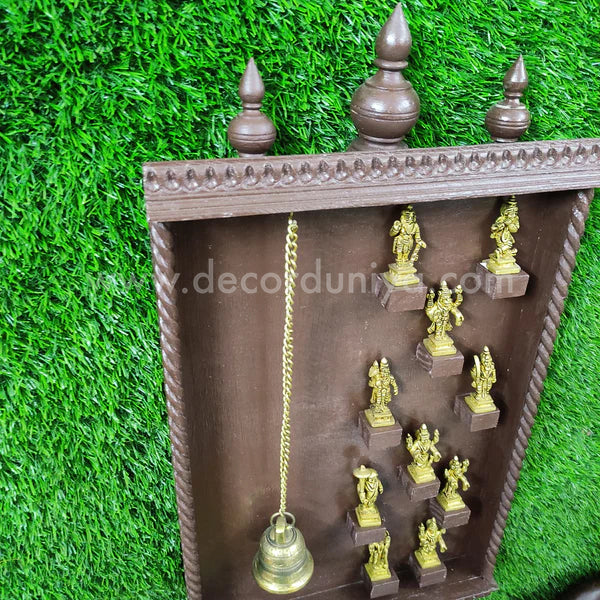 Wooden Dasawatharam Wall Decor-DS7