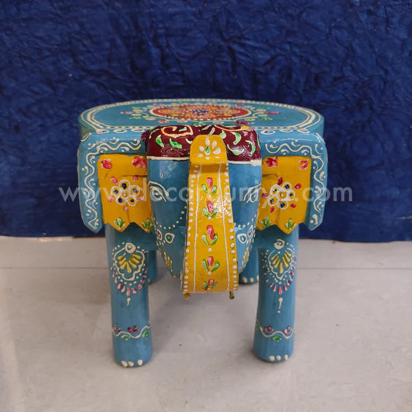 Handcrafted Wooden Elephant Stand - ES06