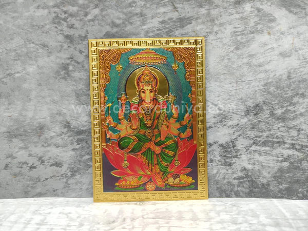 Fridge Magnet - Mettalic Gold Finish - Sri Varahi Amman - FM10