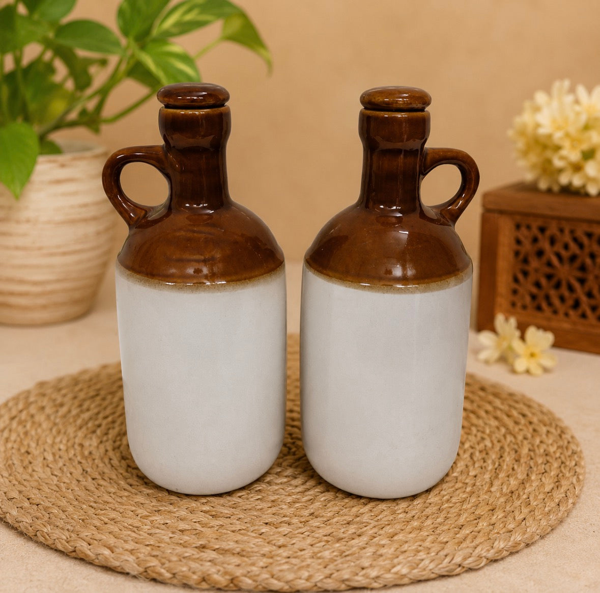 Ceramic Oil Dispenser - OD2 - Set of 2 Pcs