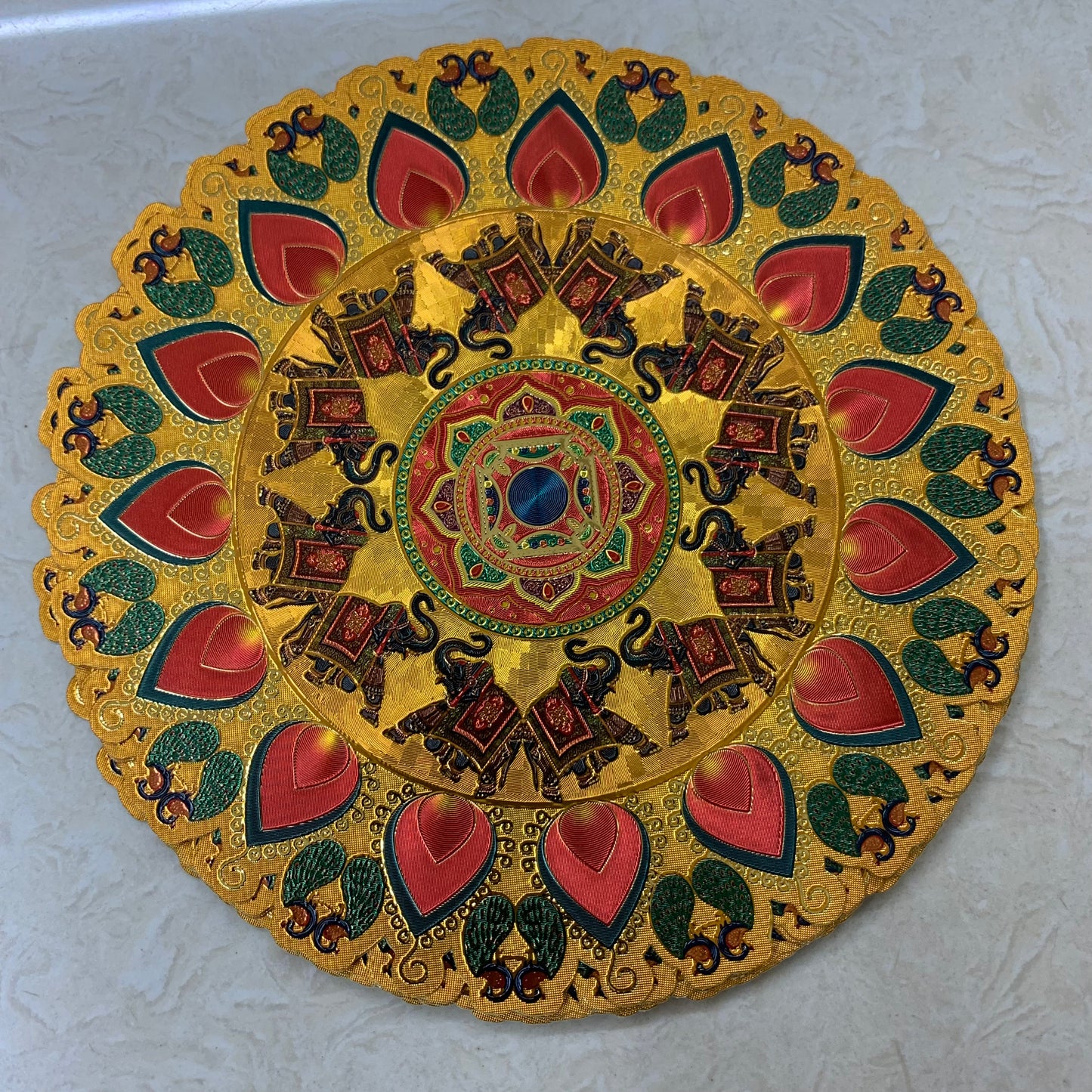 Rangoli Kolam Sticker- RS1