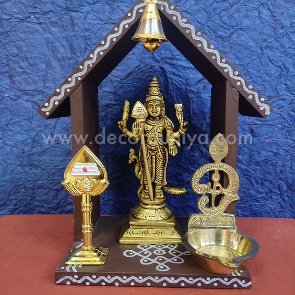 House Shelf | Vilakku madam with Murugar Set - HS10