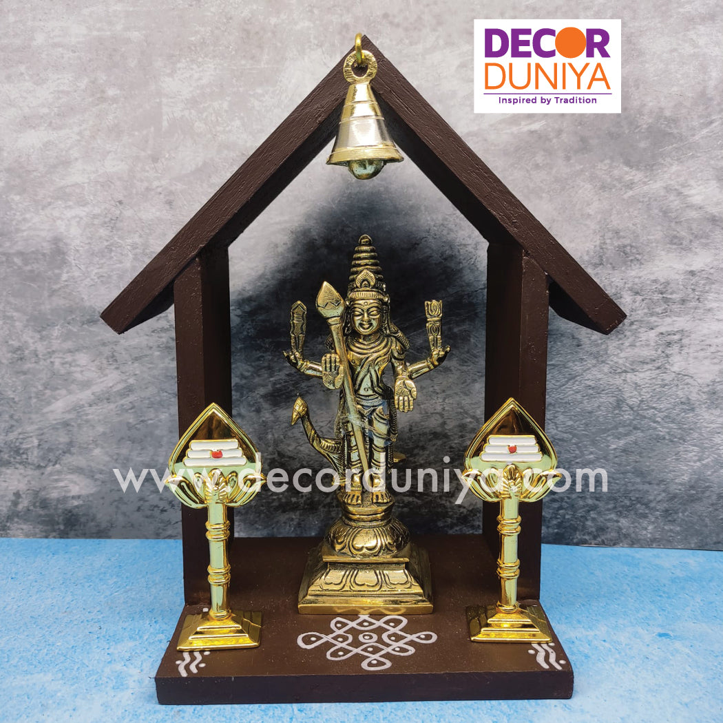 House Shelf | Vilakku madam with Murugar Set - HS15