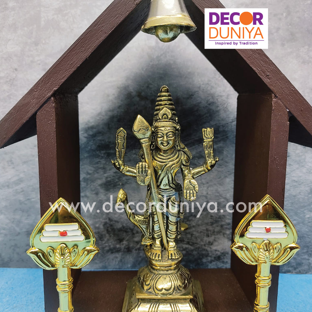 House Shelf | Vilakku madam with Murugar Set - HS15