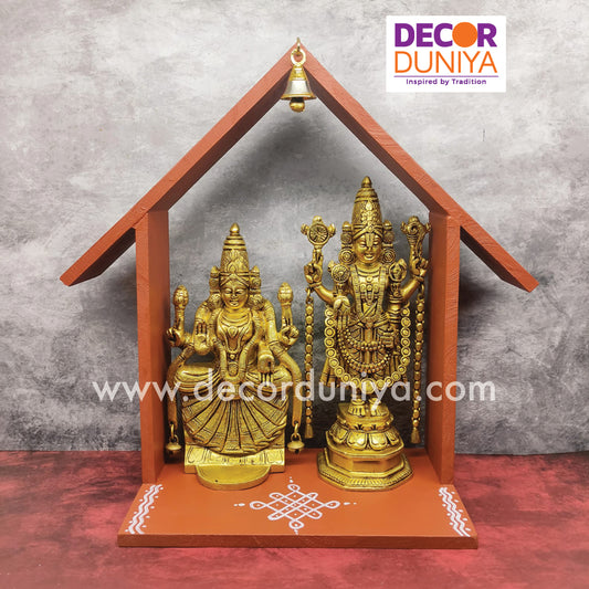 Perumal Thayar with House Shelf | Vilakku madam - HS20