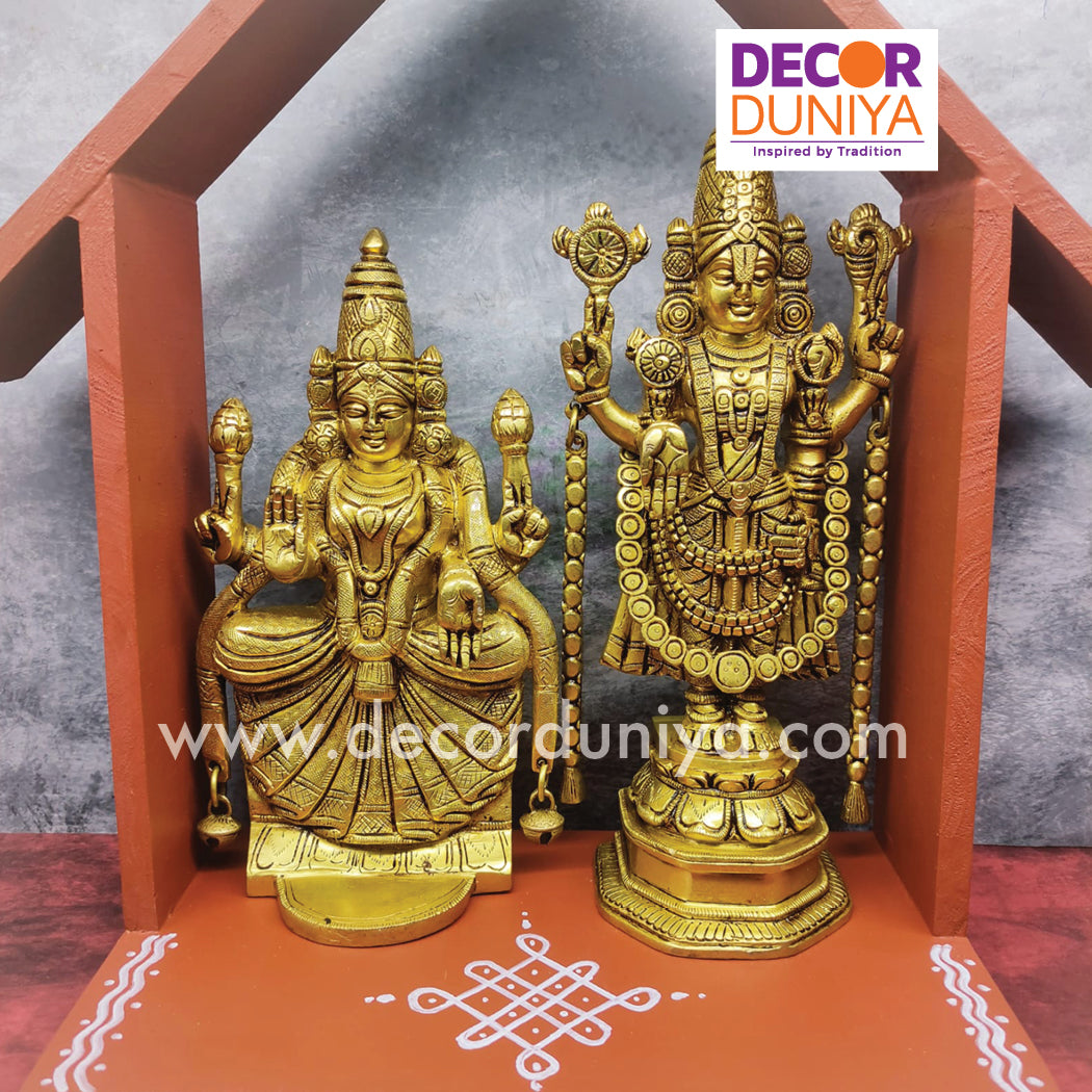 Perumal Thayar with House Shelf | Vilakku madam - HS20