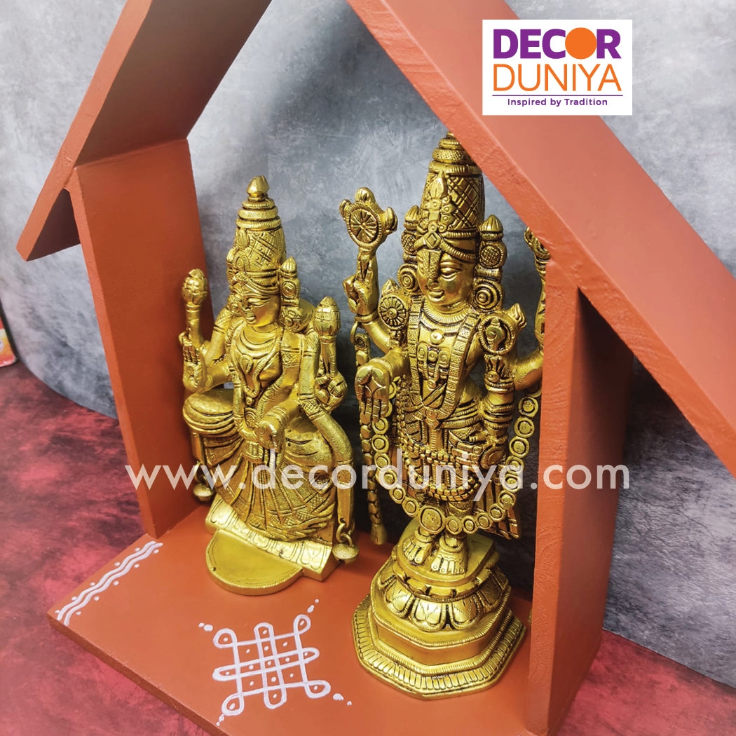 Perumal Thayar with House Shelf | Vilakku madam - HS20