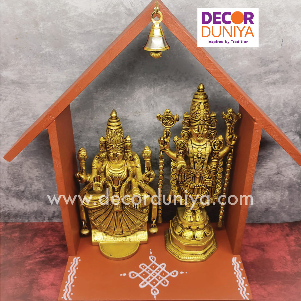 Perumal Thayar with House Shelf | Vilakku madam - HS20