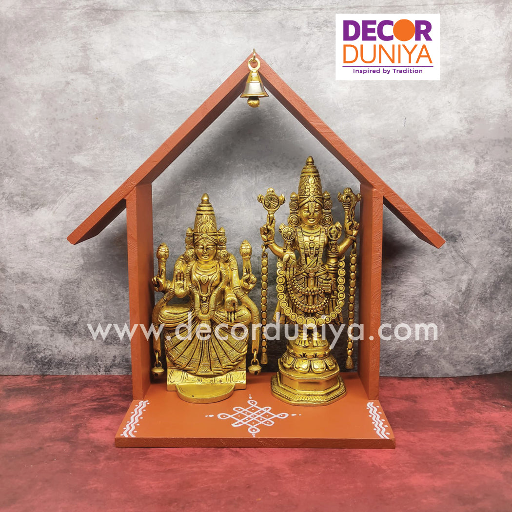 Perumal Thayar with House Shelf | Vilakku madam - HS20