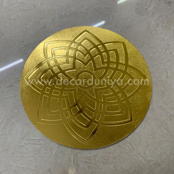 Iruthaya Kamalam Kolam sticker - IK1