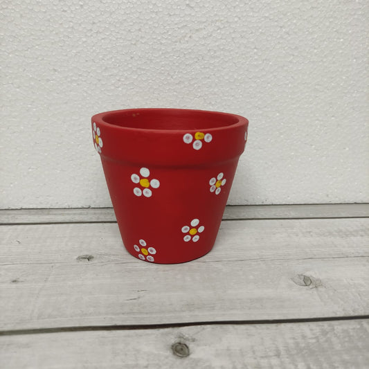 Handpainted Clay Pots - Table Decors - CP28