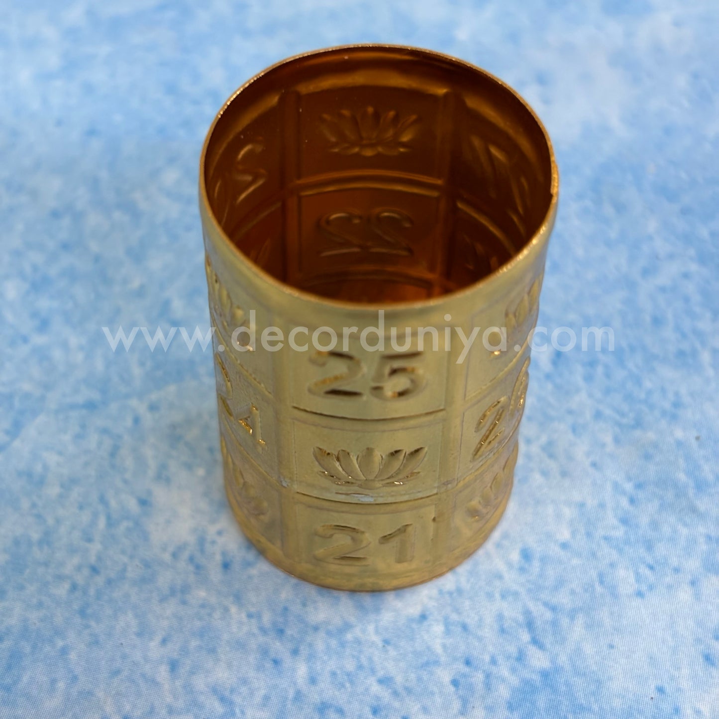Kubera Brass Padi - MAN60