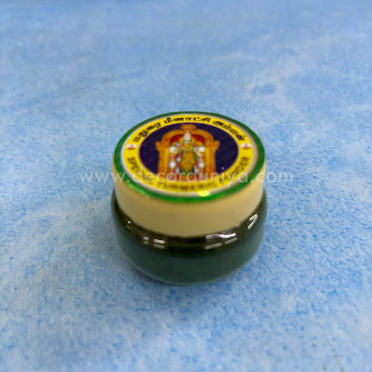 Thazhampoo Green KumKum Box - KMH6