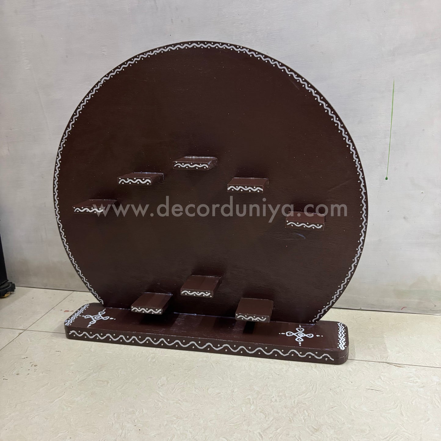 Wooden Handcrafted Ashtalakshmi Stand - ALC9